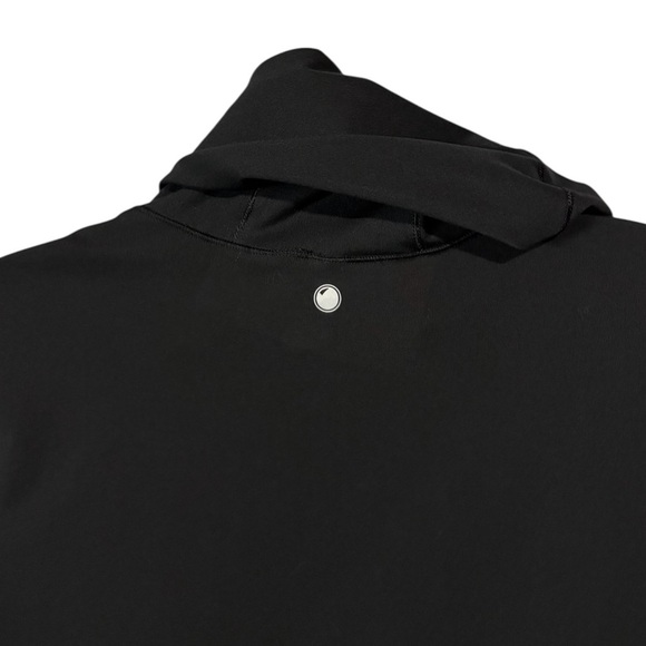 Yogalicious, Long Sleeve Hooded Top, Small, Black 🧘‍♀️ - Picture 10 of 11